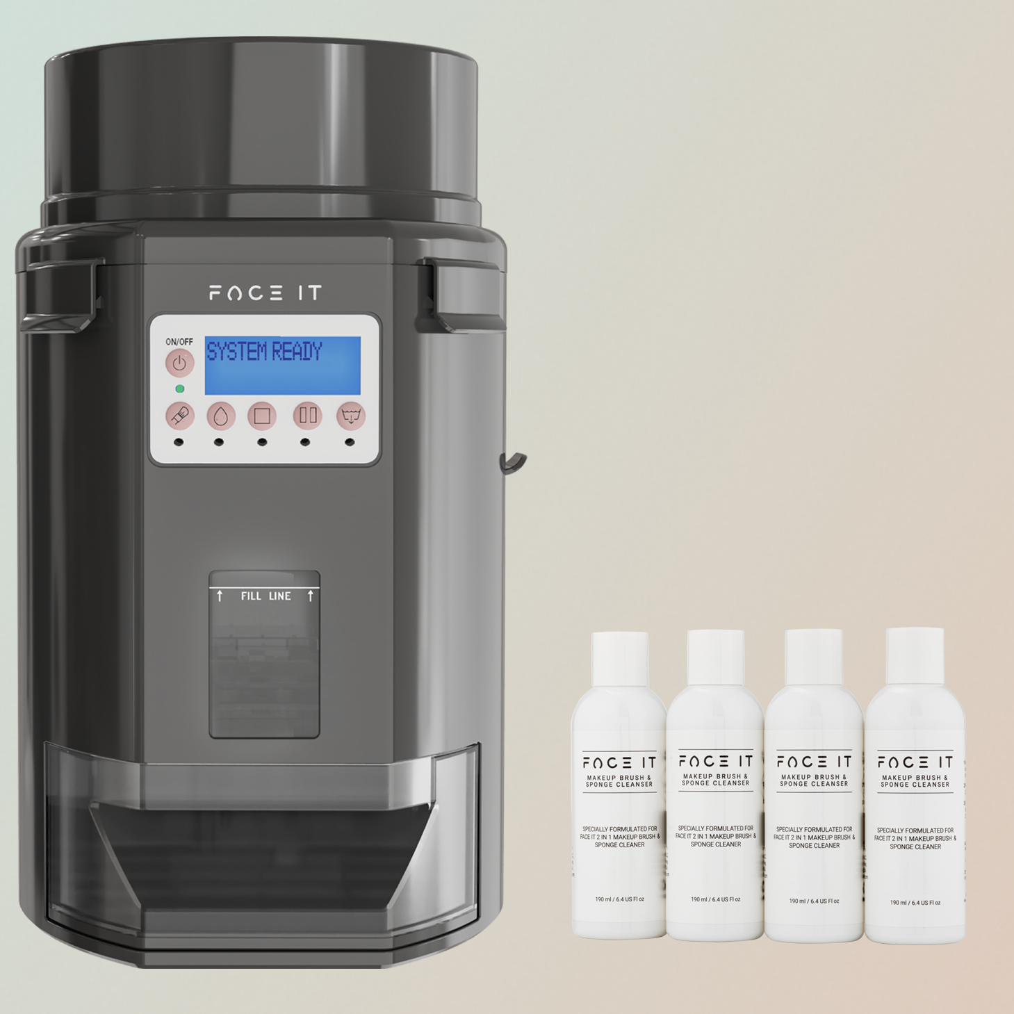 FACE IT MAKEUP BRUSH & SPONGE WASHING MACHINE