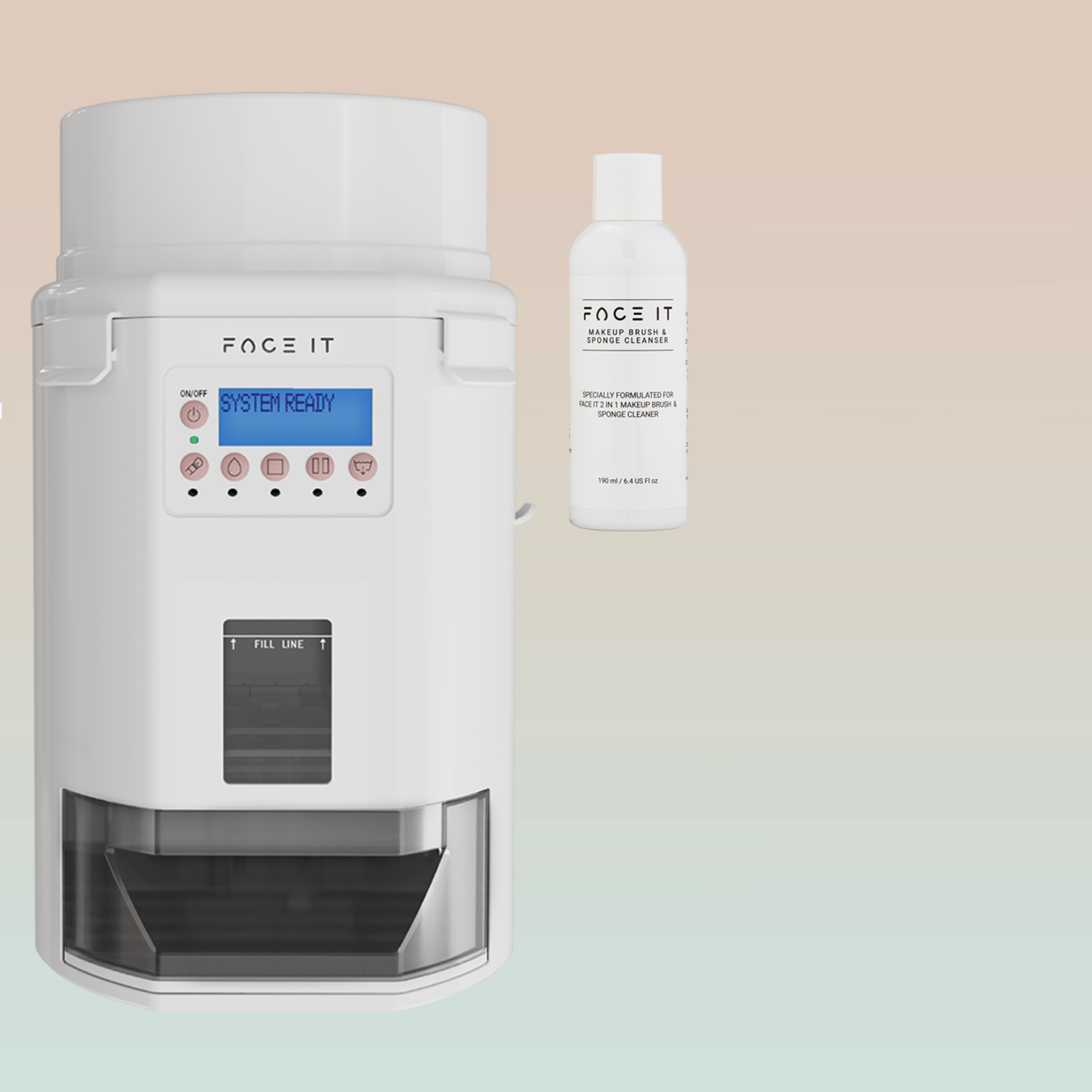 FACE IT MAKEUP BRUSH & SPONGE WASHING MACHINE
